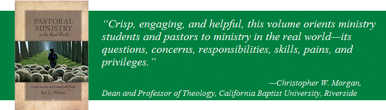 Pastoral Ministry
                                in the Real World
